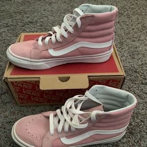 Vans high top shoes